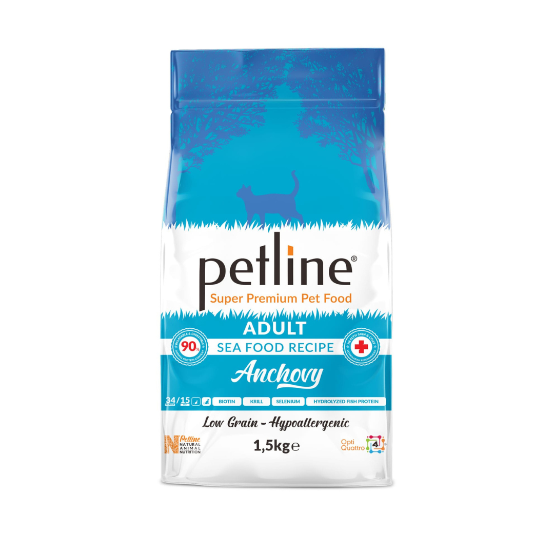 Petline Super Premium Adult Cat Food Sea Food Selection