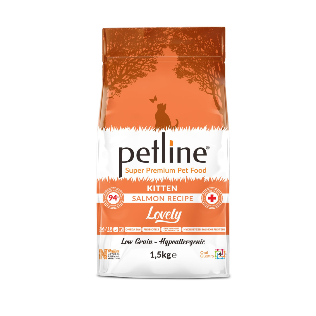 Petline Super Premium Kitten Food Salmon Selection 1.5 Kg