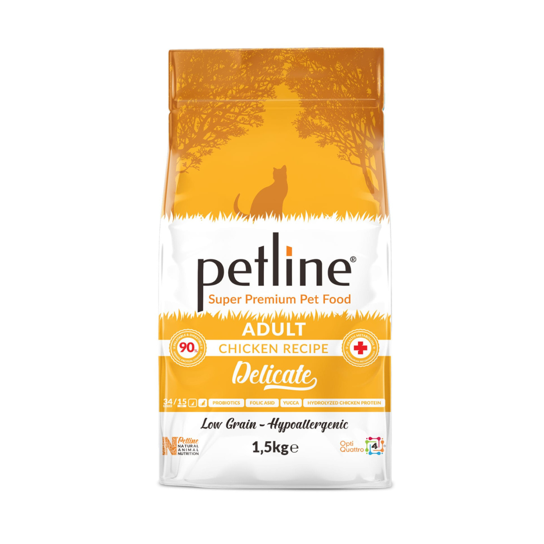 Petline Super Premium Adult Cat Food Chicken Selection