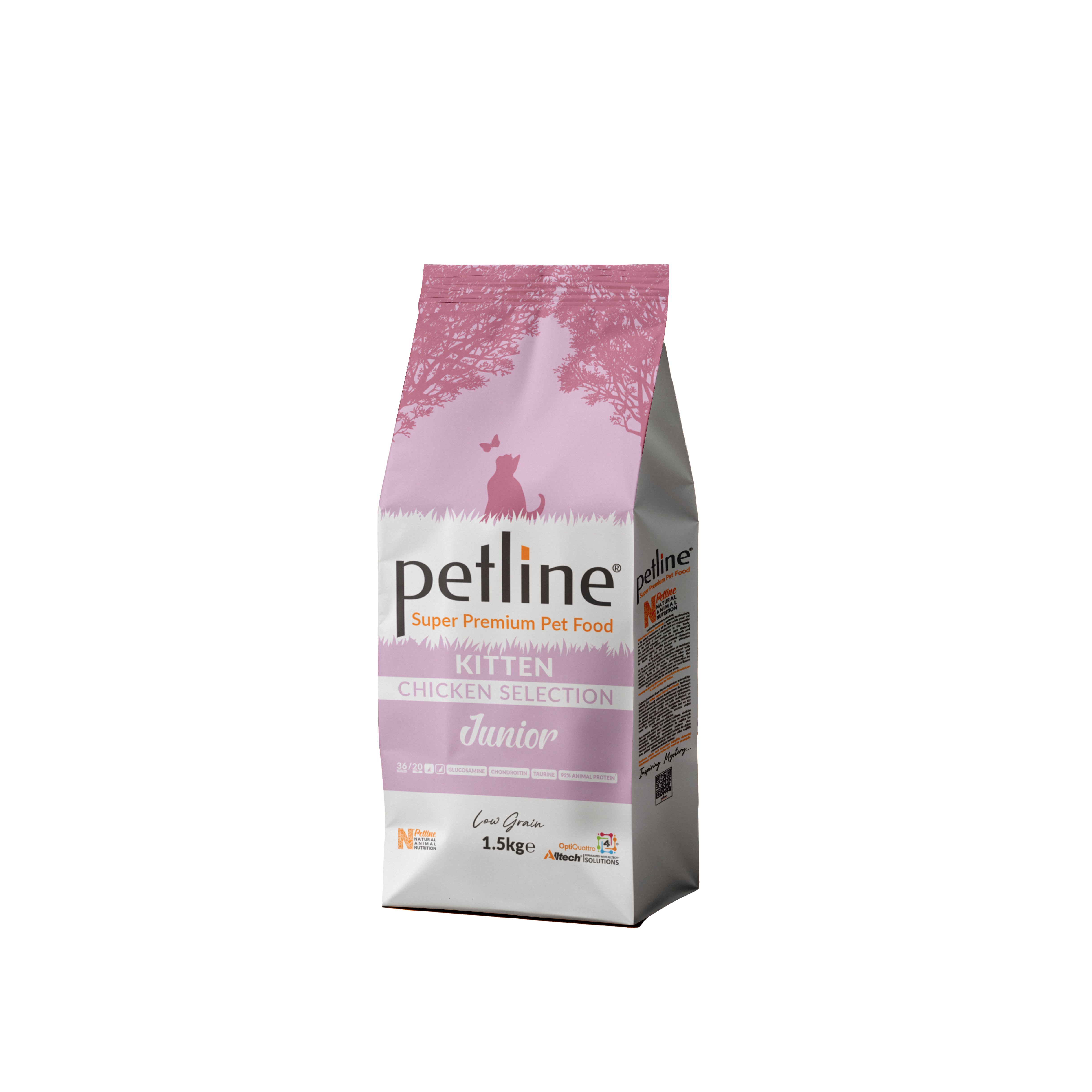 PETLINE SUPER PREMIUM KITTEN FOOD CHICKEN SELECTION